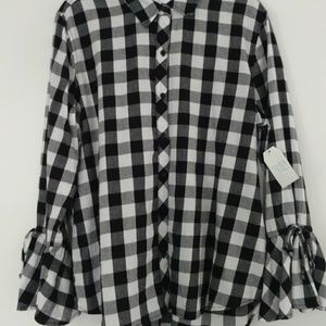 CHECKERED BLOUSE0 l